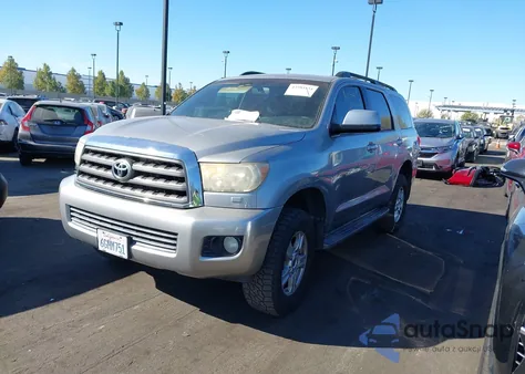 2008 Toyota Sequoia Sr5 5.7L V8 z USA, uszkodzony, nr VIN 5TDZY64AX8S015359